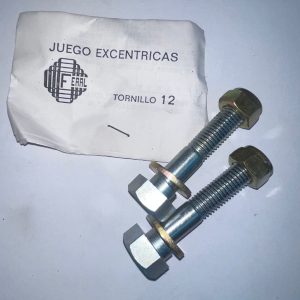 JUEGO EXCENTRICAS TORNILLO 12